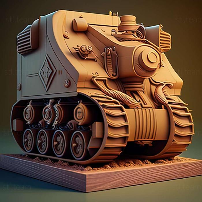 3D model Tank Mechanic Simulator game (STL)